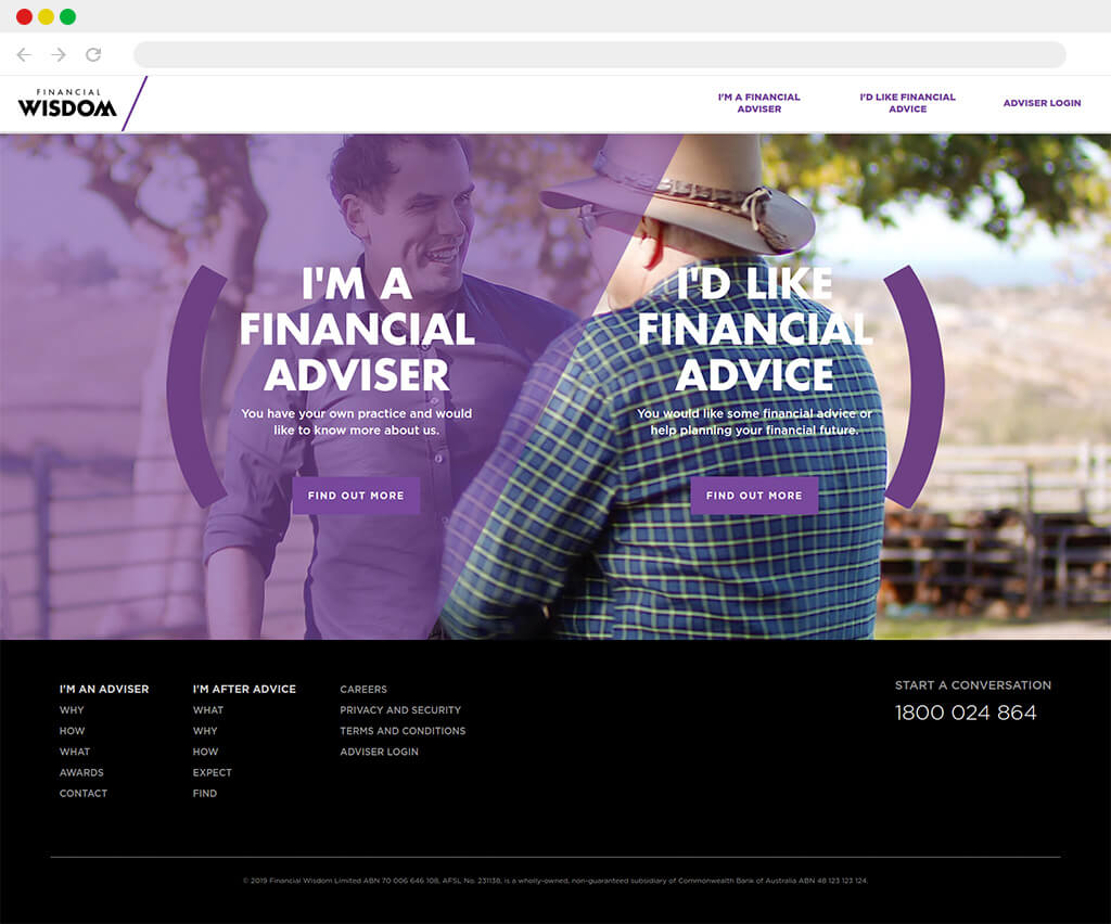 Financial Wisdom website